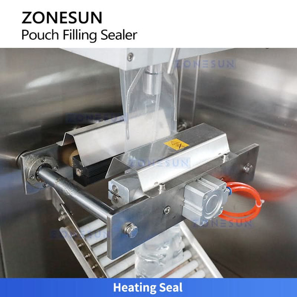 Zonesun ZS-GJH2 Dual Channel Liquid Pouch Filling Sealing Machine Multi-Function Packaging Machine
