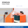 ZONESUN ZS-FXMD2 Carton Sealer and Palletizer Integrated Line End-of-Line Packaging Solution