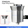 ZONESUN ZS-FM750F Servo-driven Auger Powder Filling Machine for Protein Powder Spices Flour
