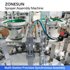 ZONESUN ZS-WIM06 Dip Tube Cutting and Inserting Machine Lotion Pump Assembly Machine