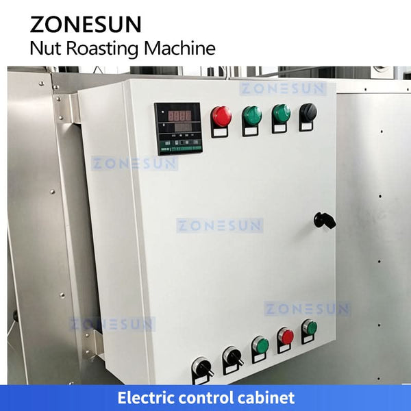 ZONESUN ZS-GHK4 Commercial Nut Roasting Machine for Peanuts Almonds Cashews