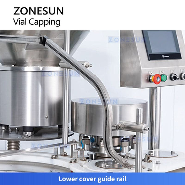 ZONESUN ZS-YG300 High-Speed Vial Capping Machine Glass Vial Crimper