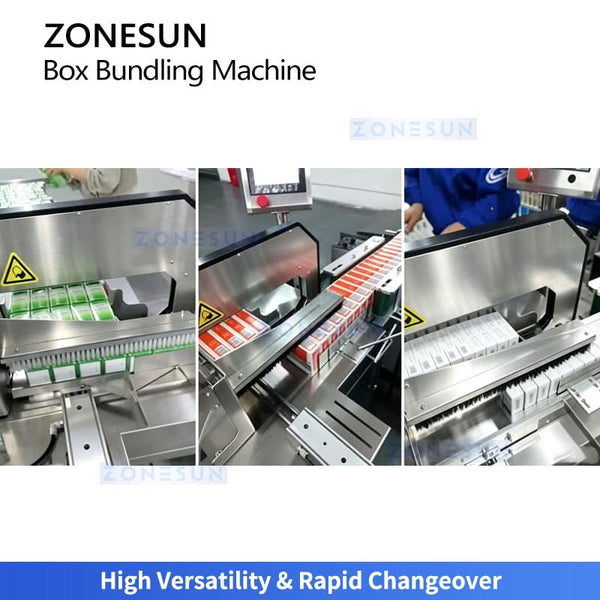 ZONESUN ZS-WK300 Automatic Box Stacking & Film Banding Machine