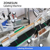 ZONESUN ZS-TB833F Automatic 4 Corner Tamper Evident Labeling Machine Cosmetic Box Security Labeler