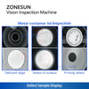 ZONESUN ZS-MD3 2000 CPM Ultra High-Speed OCR Vision Inspection System for Bottle Cap Sealing Defect