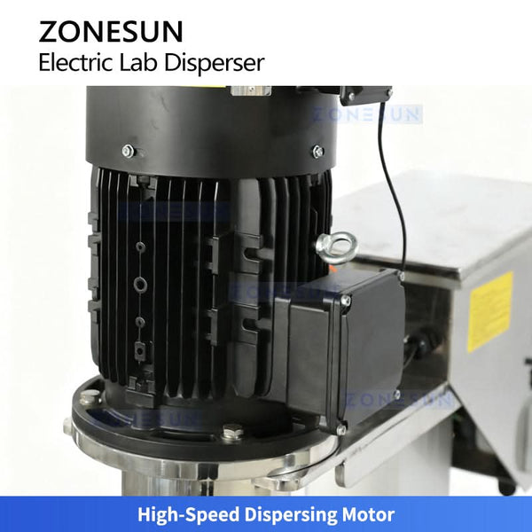 ZONESUN ZS-MX220 Electric Lifting High-Speed Disperser Mixer for Paint Coatings Cosmetics