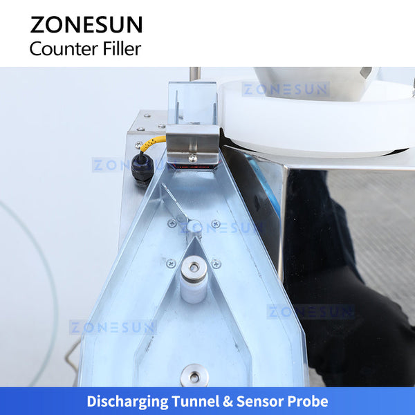 ZONESUN ZS-SL2 Automatic Double-Track Tablet Capsule Counting and Filling Machine