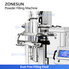 ZONESUN ZS-FM60 Semi Automatic Powder Filling Machine With Weighing Function 1g–50 kg