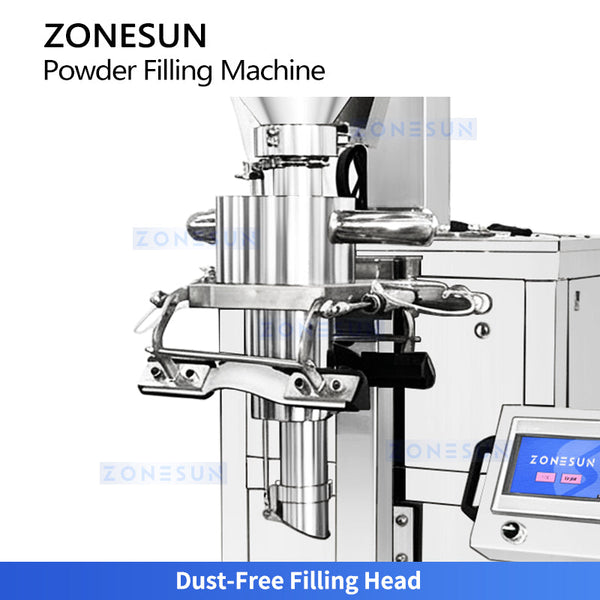 ZONESUN ZS-FM60 Semi Automatic Powder Filling Machine With Weighing Function 1g–50 kg