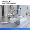 ZONESUN ZS-BM60 Multi-functional Food Mixer Stainless Steel Bowl for Baking Dough Kneading