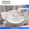 ZONESUN ZS-YT2T-2PXD Automatic Servo Piston Pump 2 Heads Filling Machine