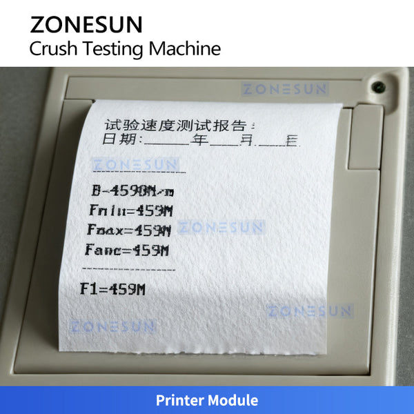 ZONESUN ZS-DTBT2 Box Compression Tester for Packaging Strength Testing