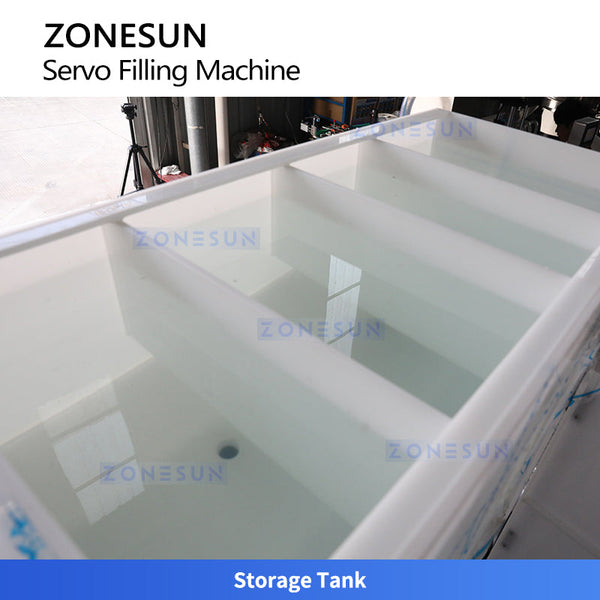 Zonesun ZS-GYCR4A 4-Head Servo Motor Liquid Filling Machine for Corrosive Chemicals Bleach Strong Acid