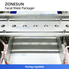 ZONESUN ZS-MS2TCP Automatic Facial Mask Cutting and Bagging Machine