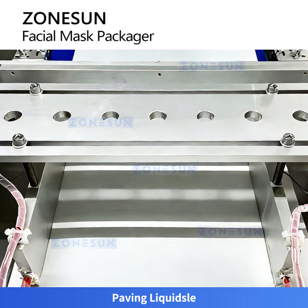 ZONESUN ZS-MS2TCP Automatic Facial Mask Cutting and Bagging Machine