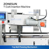 ZONESUN ZS-XG21U Automatic T-Top Corking Machine | Bartop Stopper Insertion Machine