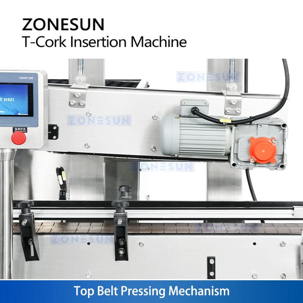 ZONESUN ZS-XG21U Automatic T-Top Corking Machine | Bartop Stopper Insertion Machine
