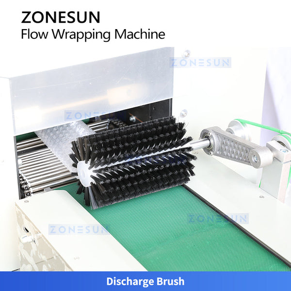 ZONESUN ZS-ZB350S Automatic Horizontal Bubble Film Sealing Packing Machin Industrial Flow Wrapper