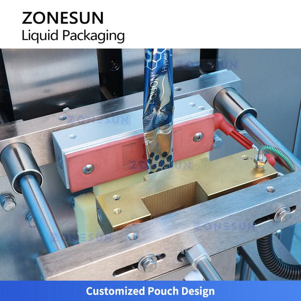 ZONESUN ZS-FS240P Automatic Liquid Filling Sealing Machine Small Pouch Vffs Packaging Machine