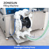 ZONESUN ZS-VTGF8A Automatic 8 Head Gear Pump Filling Machine 120L Lube Oil Filler