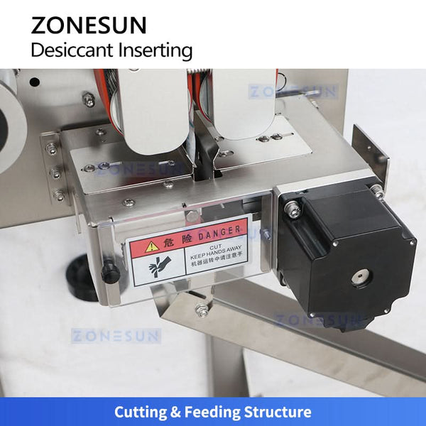 ZONESUN ZS-PD1 Automatic Desiccant Inserting and Dispensing Machine