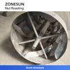 ZONESUN ZS-GHK2 Peanut Roasting Machine Automatic Nut Roaster for Snacks