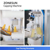ZONESUN ZS-XG16M Automatic Capping Machine for Nozzle Caps and Sauce Bottles