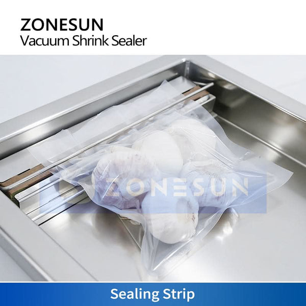 ZONESUN ZS-DZ260 Desktop Commercial Tabletop Vacuum Sealer for Meat Deli Packaging