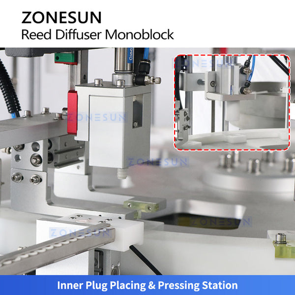 ZONESUN ZS-AFC33B4 Automatic Liquid Filling and Capping Machine for Mosquito Repellent Essential Oil Bottles