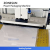 ZONESUN ZS-FZ310 Automatic Paper Counting Packaging Machine Notebooks Form-Fill-Seal Bundling System