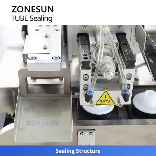 Zonesun ZS-TFS6 Linear Ultrasonic Soft Tube Filling and Sealing Machine