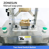 Zonesun ZS-MYZ1 High-Speed Pneumatic Soap Stamping Machine for Custom Bar Molding