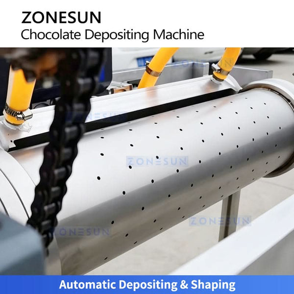 ZONESUN ZS-DJ400 Automatic Chocolate Depositing Machine Professional Confectionery