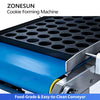 ZONESUN ZS-EH400 Commercial Automatic Cookie Depositor with Interchangeable Nozzles Wire Cut Machine