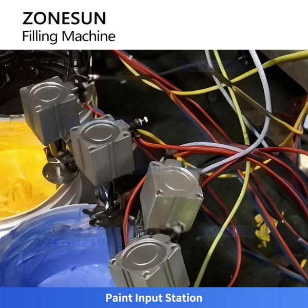 ZONESUN ZS-FAL20 Watercolor Paint Filling and Capping Machine Art Paint Packaging Machine