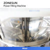 Zonesun ZS-FM1A Automatic Powder Filling Machine Pepper Ground Coffee Milk Powder with Mixer