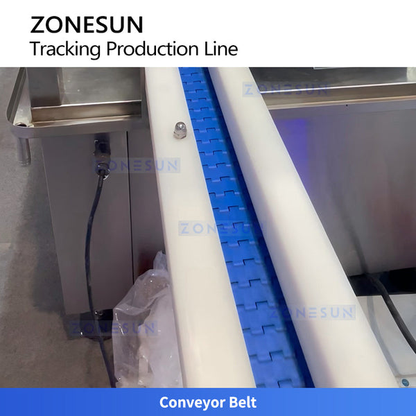 ZONESUN ZS-VTXG50 Servo Tracking Filling Machine Automatic Cap Dropping and Screw Capping System 3-in-1 Monoblock