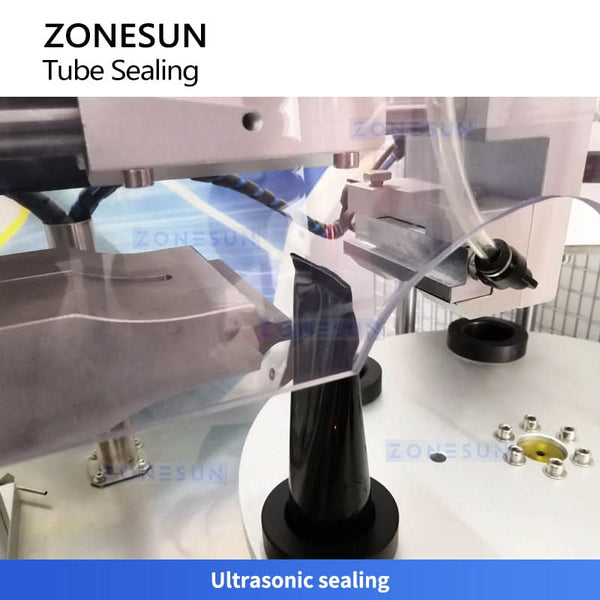 ZONESUN ZS-FS005U Semi-Automatic Ultrasonic Tube Sealing Machine Plastic Tube Sealer