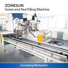 ZONESUN ZS-LSM15 Nut and Bolt Hardware Accessories Packing Machine Screw Granule Filling Machine