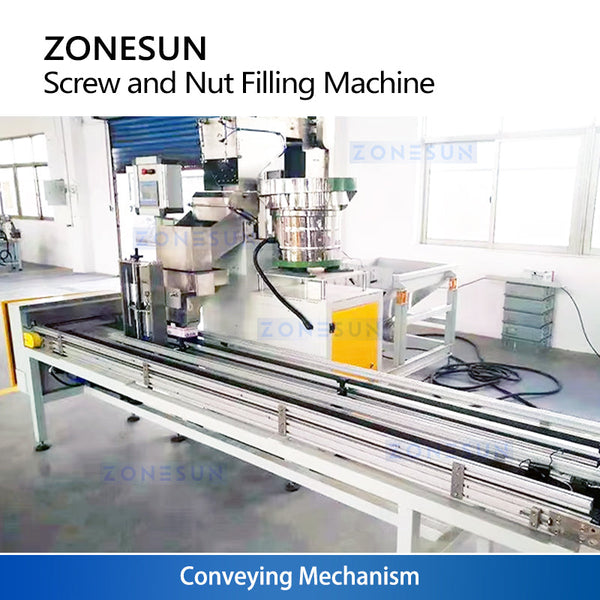 ZONESUN ZS-LSM15 Nut and Bolt Hardware Accessories Packing Machine Screw Granule Filling Machine