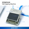 Zonesun ZS-YG08B 13/20mm Pneumatic Aluminum Plastic Penicillin Bottle Capping Machine
