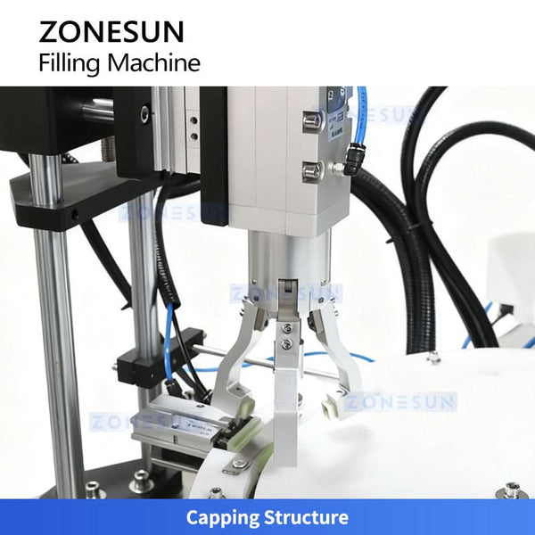 ZONESUN ZS-AFC7C2 Automatic Peristaltic Pump Eye-drop Bottle Filling and Capping Machine Essential Oil Packaging Machine