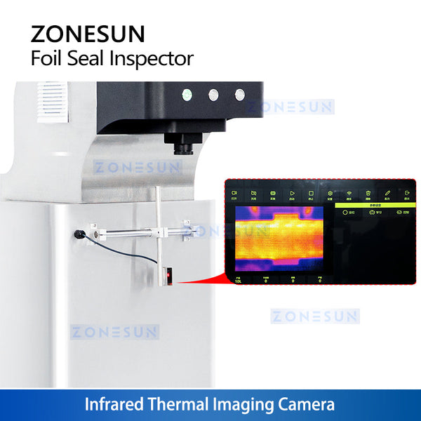 ZONESUN ZS-MD50 Inline Infrared Thermal Imaging Inspection System for Induction Foil Sealing