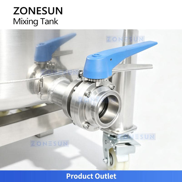 ZS-MB800L 50 mm bottom outlet