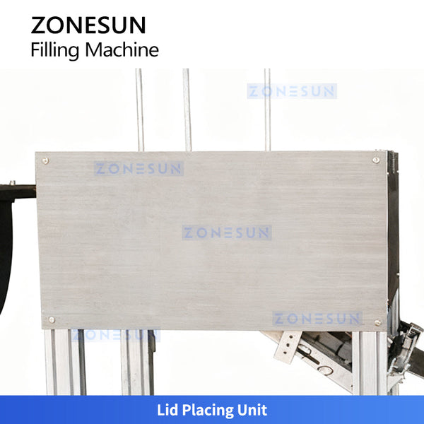 ZONESUN ZS-GTW1D Automatic Latex Paint Flling Capping Machine Industrial Pail Sealing Machine