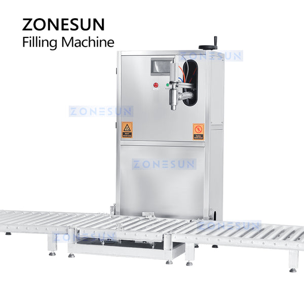 ZONESUN ZS-YTW250L Liquid Filling Machine | 100–250L Gear Pump Nozzle