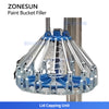 Zonesun ZS-GTW3D Large Volume 5 Gallon Paint Bucket Filling and Capping Machine 5–30 L Drum Filler