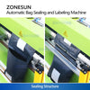 Zonesun ZS-TB103 Courier Bag Sealing Machine with Shipping Label Application