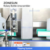 ZONESUN ZS-ULP18 Automatic Rotary Bottle Unscrambler Bottle Sorting and Orienting