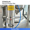 ZONESUN ZS-FM30L Automatic Dust-Free Vacuum Powder Filling Machine for Ultra-Fine Non-Free Flowing Powder